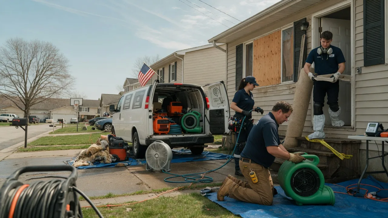 Water Damage Restoration in Hurley, WI near me